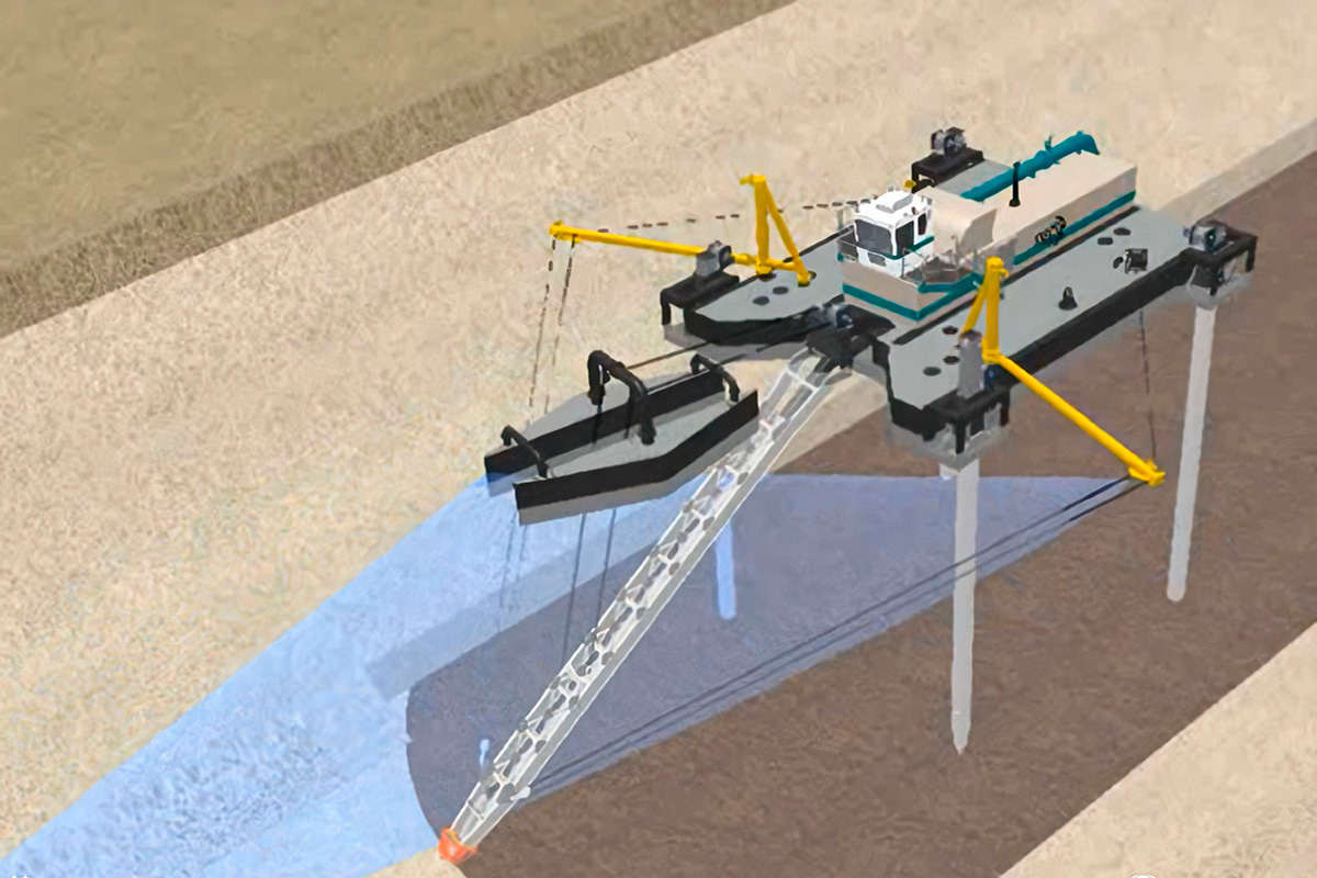 Земснаряд класса SHARKUDA® от DSC Dredge LLC Земснаряд класса SHARKUDA® от DSC Dredge LLC